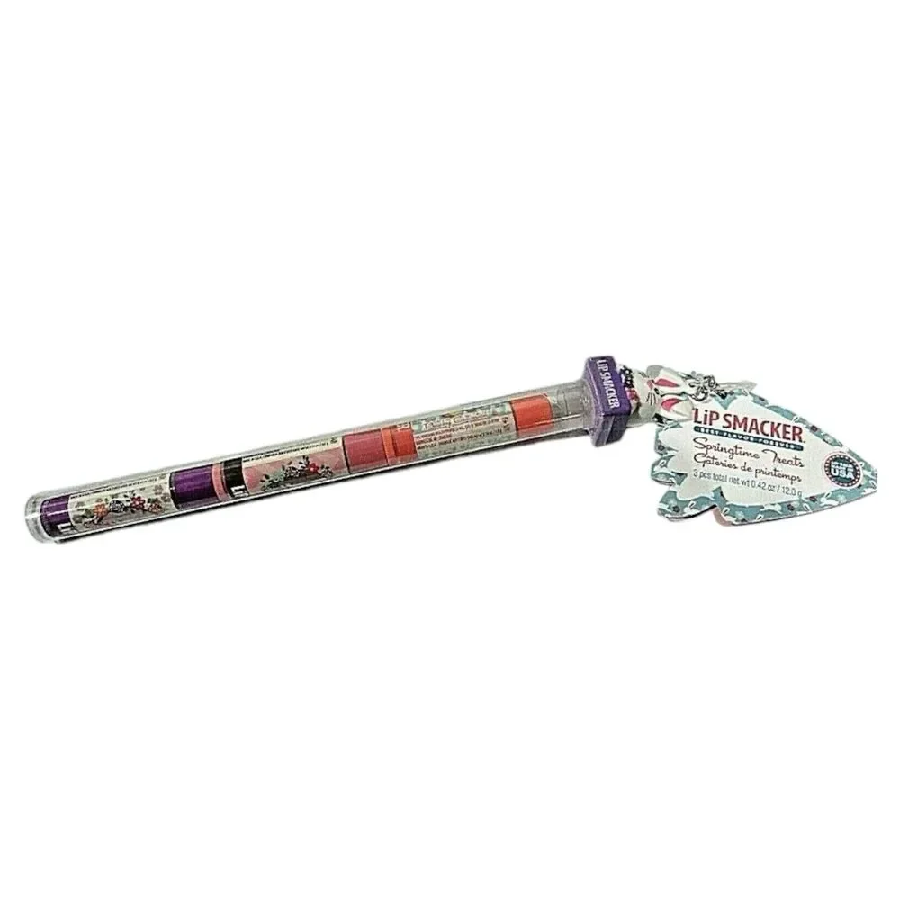 Lip Smacker Chick Trio Best Flavor Forever Grape, Chocolate, Peach